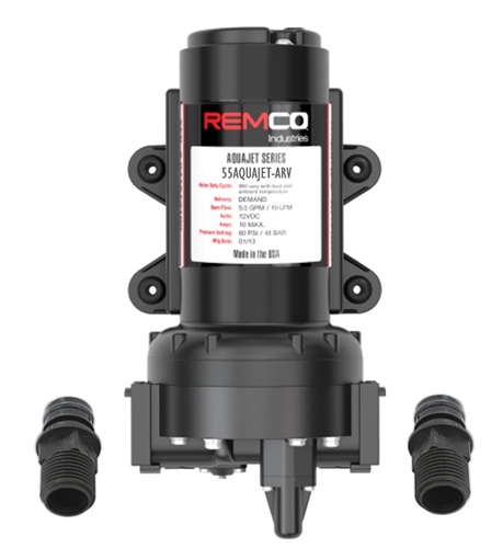Remco 55AQUAJET-ARV-R Aquajet Variable Speed 5.3 GPM RV Water Pump - Refurbished Questions & Answers