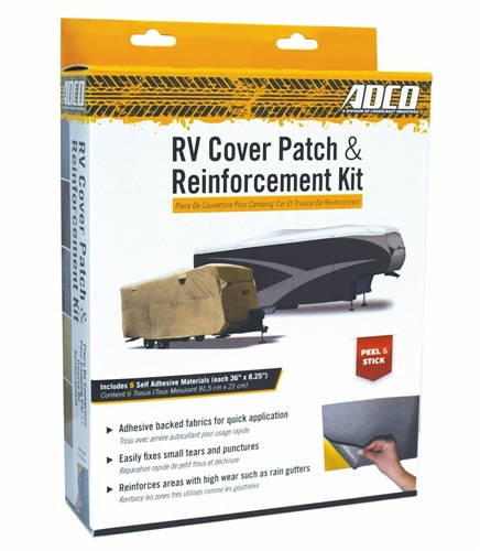 ADCO 9024 RV Cover Repair Kit - 36'' x 8-1/2'' Questions & Answers