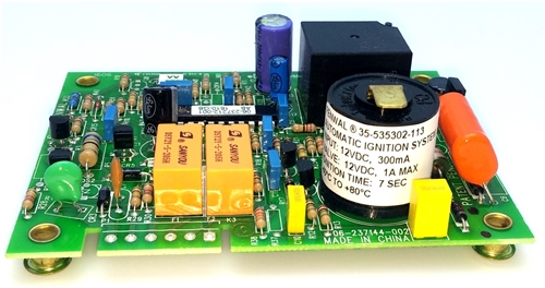 What is the replacement Thermostat for Sububan 521099 12V DC 3G Fan Control Board?