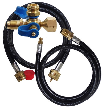 is it possible to connect an additional hose to the Camco 59123? 12' isn't quit enough.