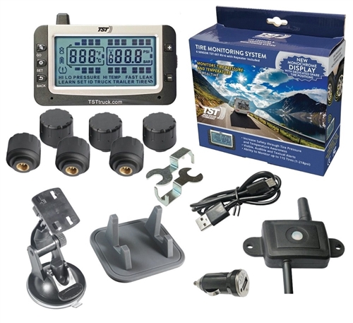 TST TST-507-RV-6 Cap Sensor Tire Pressure Monitoring System - Black & White - 6 Pack Questions & Answers