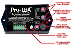 LSL Products PRO-LBA Programmable Low Battery Alarm Questions & Answers