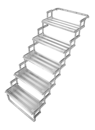 How do you know what number of steps you need on Torklift Glow Steps based on height ? What are the different heights?